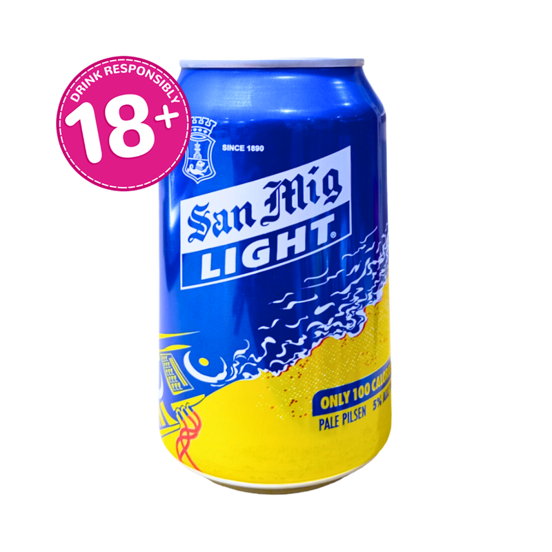 San Miguel Beer Light In Can 330ml