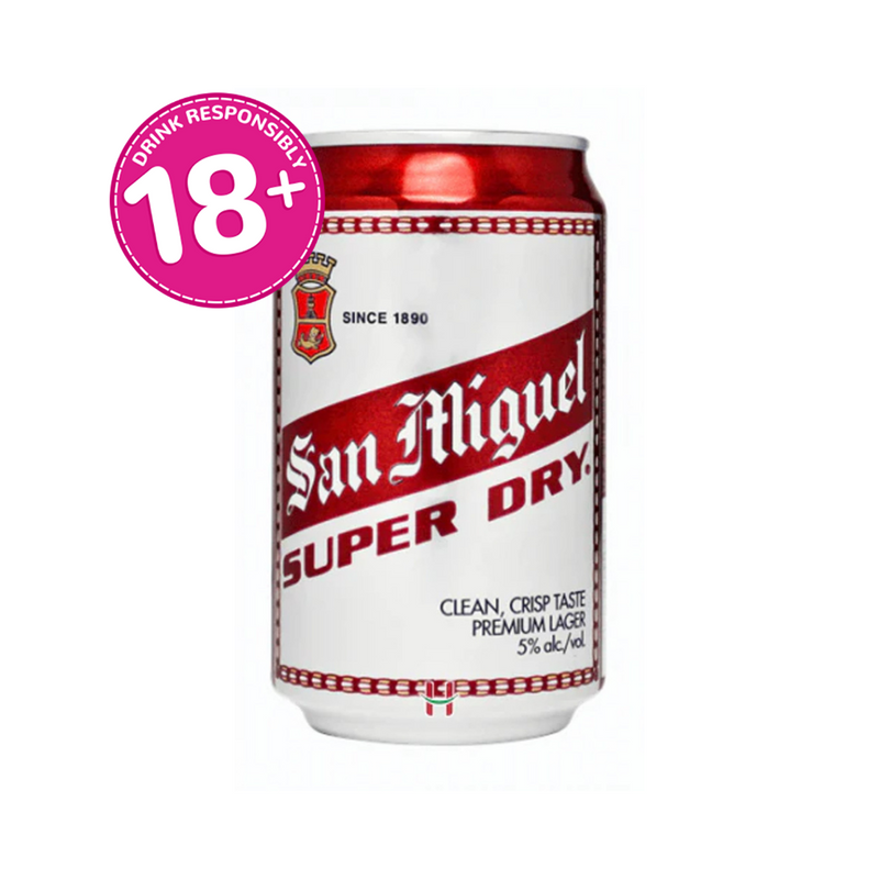 San Miguel Beer Super Dry Can 330ml