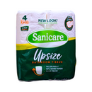Sanicare Bathroom Tissue 2Ply 400 Sheets 4's