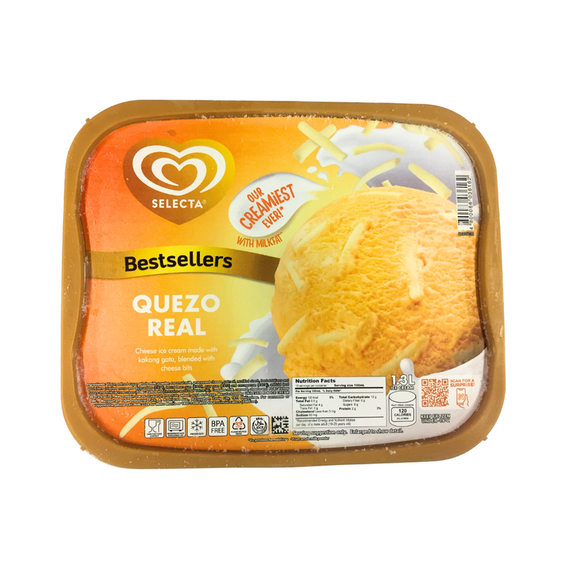 Selecta Supreme Ice Cream Quezo Real 1.3L