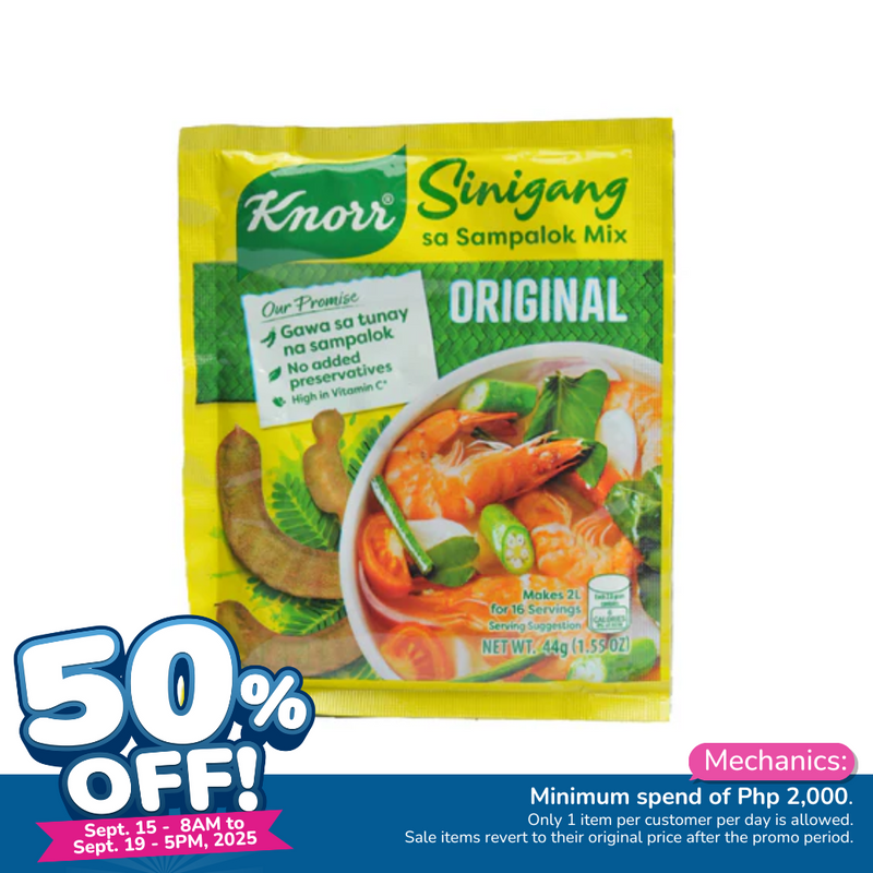 Knorr Sinigang Sa Sampalok Mix Original 44g