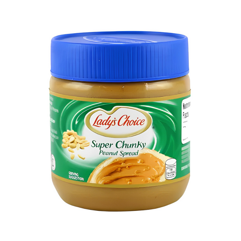 Lady's Choice Super Chunky Peanut Butter 340g