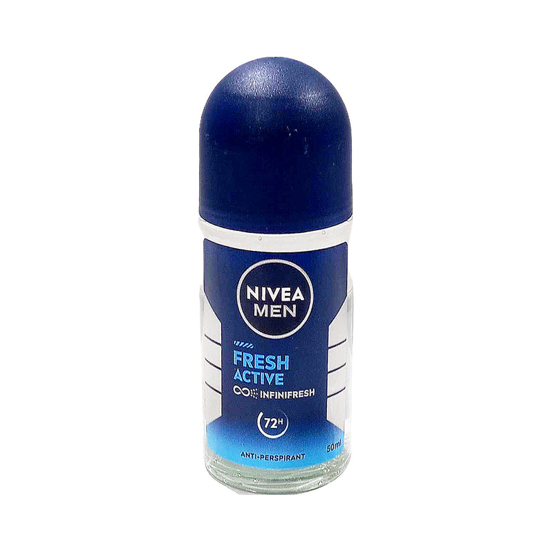 Nivea For Men Deodorant Roll On Fresh Active 50ml