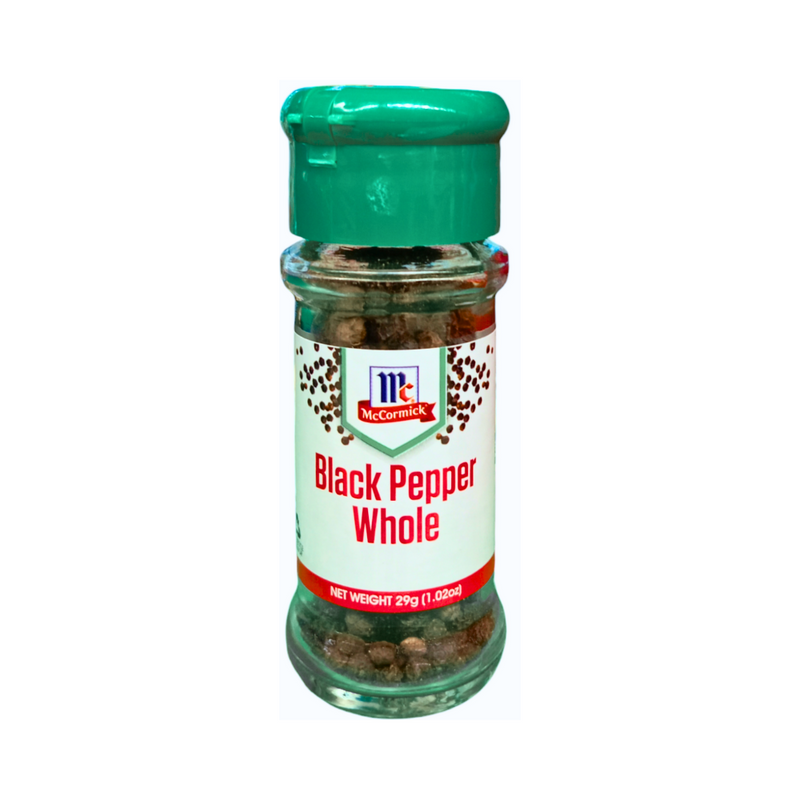 McCormick Whole Black Pepper 29g