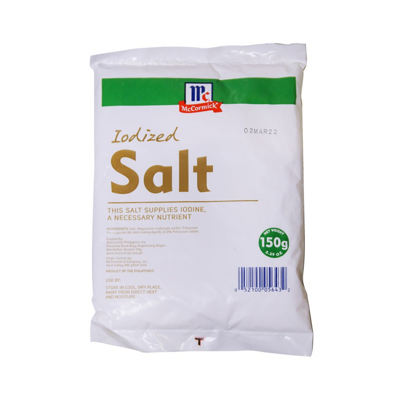 McCormick Iodized Salt 150g