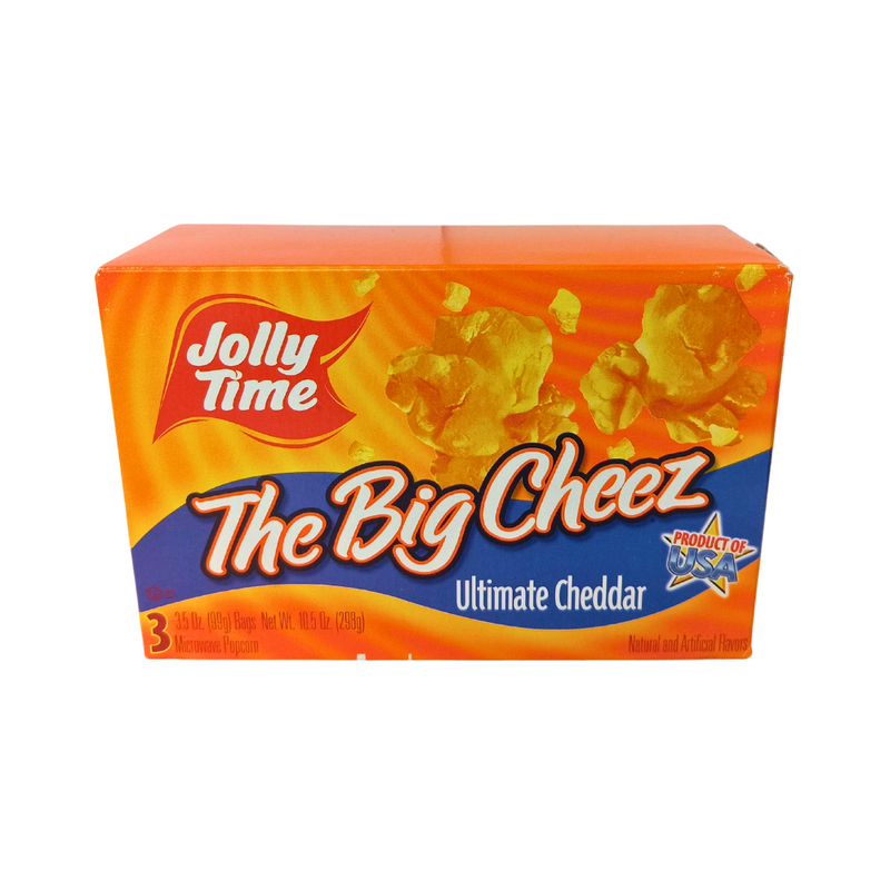 Cheddar cheese popcorn