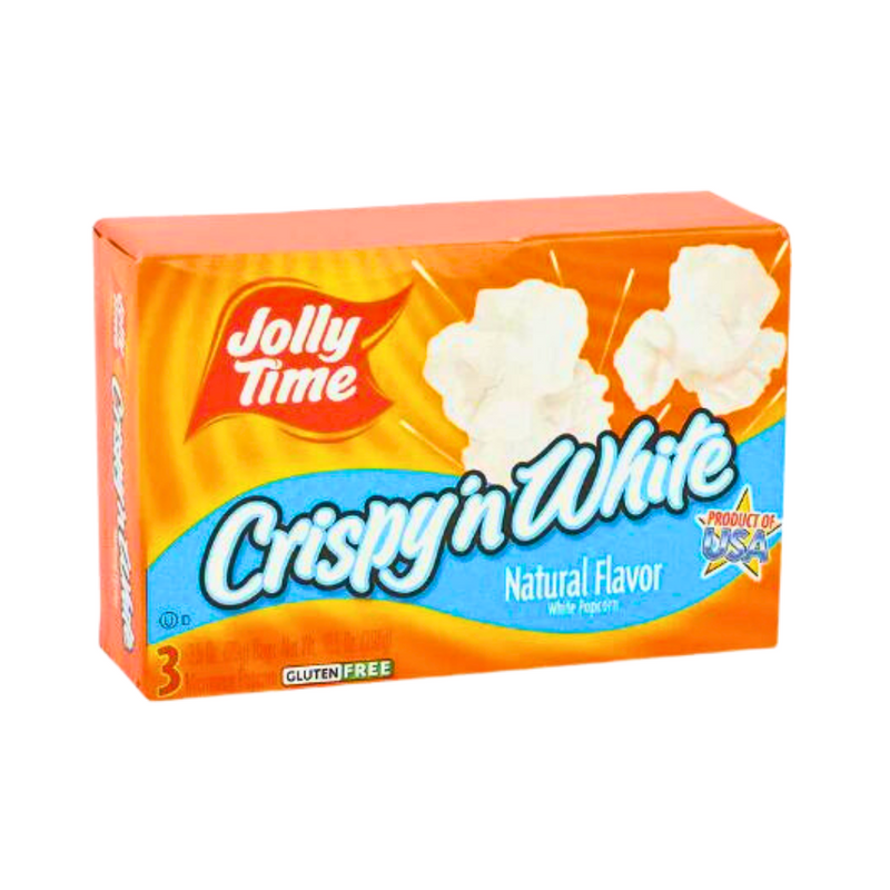 Jollytime Popcorn Crispy N' White Natural 10.5oz