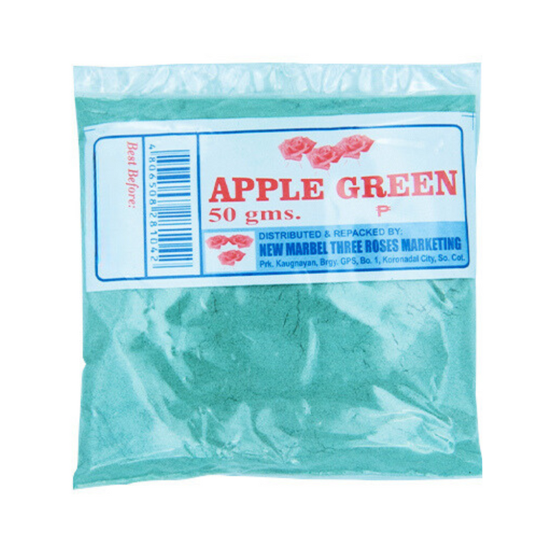 Three Roses Food Coloring Apple Green 50g