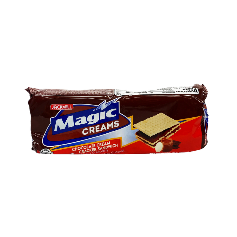 Jack 'n Jill Magic Creams Cracker Sandwich Chocolate 28g x 10's