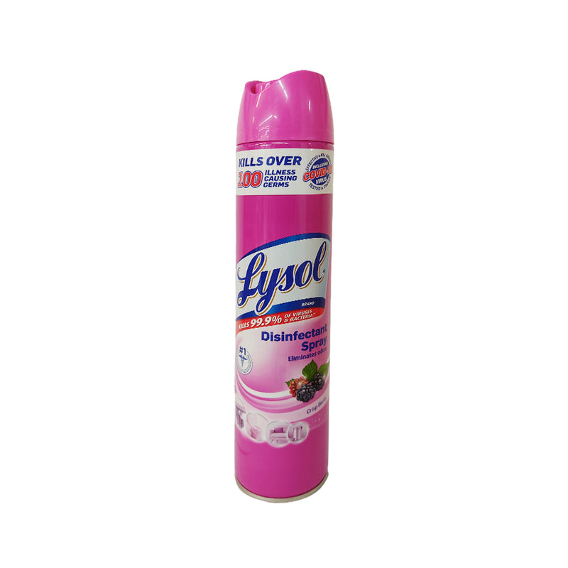 Lysol Liquid Disinfectant Spray Crisp Berry Scent 510g