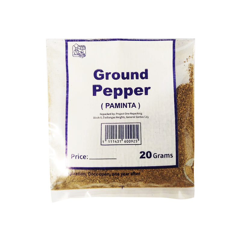 DCM Ground Pepper 20g