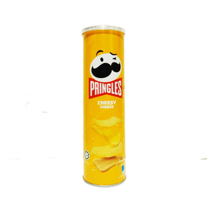 Pringles Potato Crisps Cheesy Cheese 134g