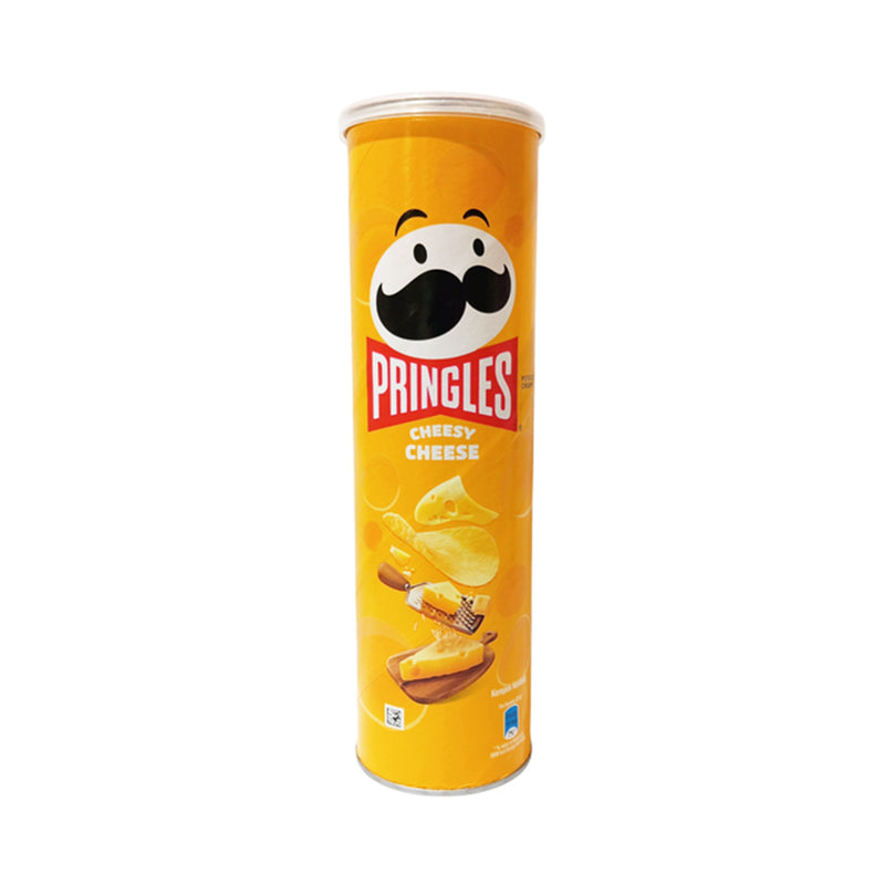 Pringles Potato Crisps Cheesy Cheese 134g