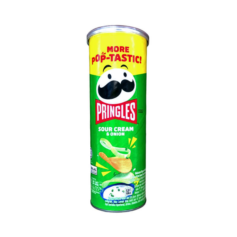 Pringles Potato Crisps Sour Cream & Onion 102g