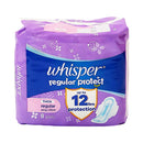 Whisper Regular Flow Super Clean Dry Wings 8 Pads
