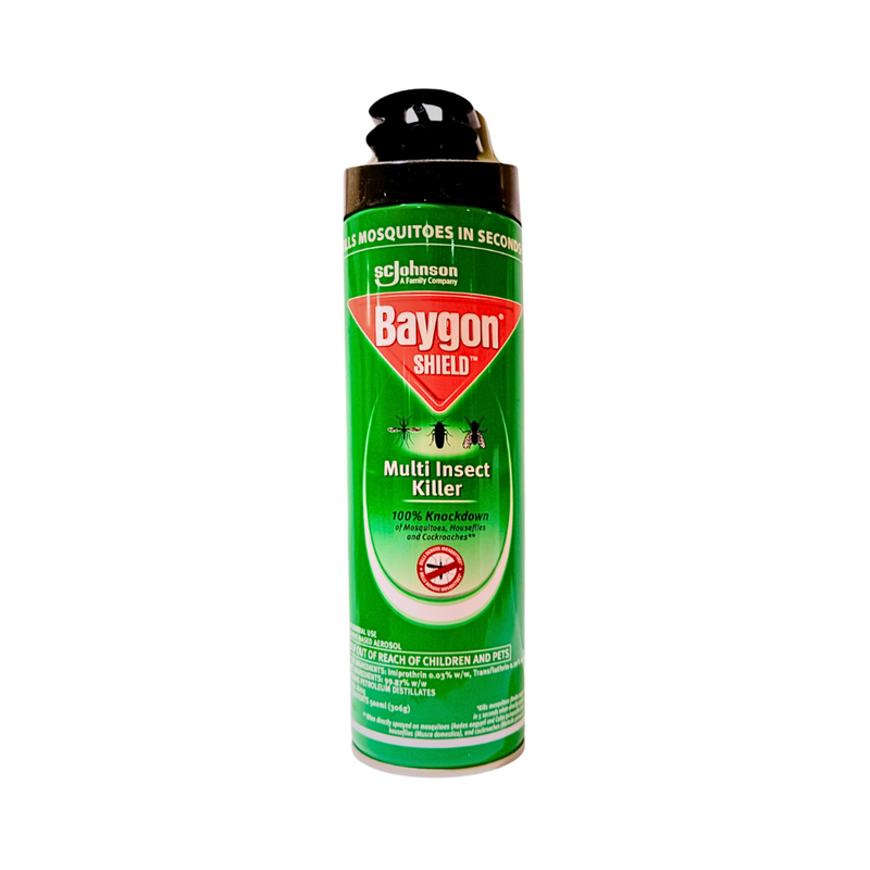 Baygon Multi Insect Killer Aerosol Kerosene Based 500ml