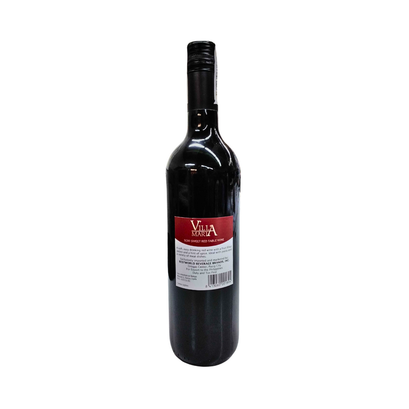 Villa Maria Semi Sweet Red Wine 750ml