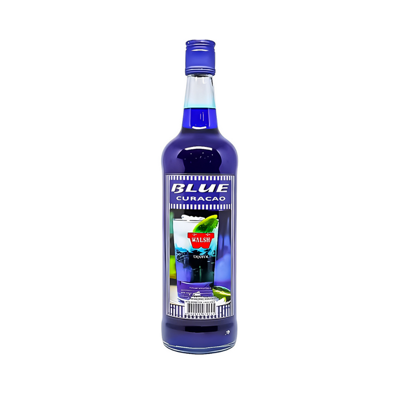Walsh Curacao Wine Blue 750ml