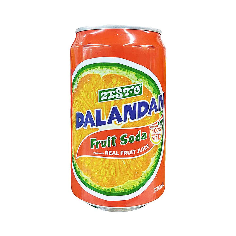 Zest-O Fruit Soda Dalandan Can 330ml