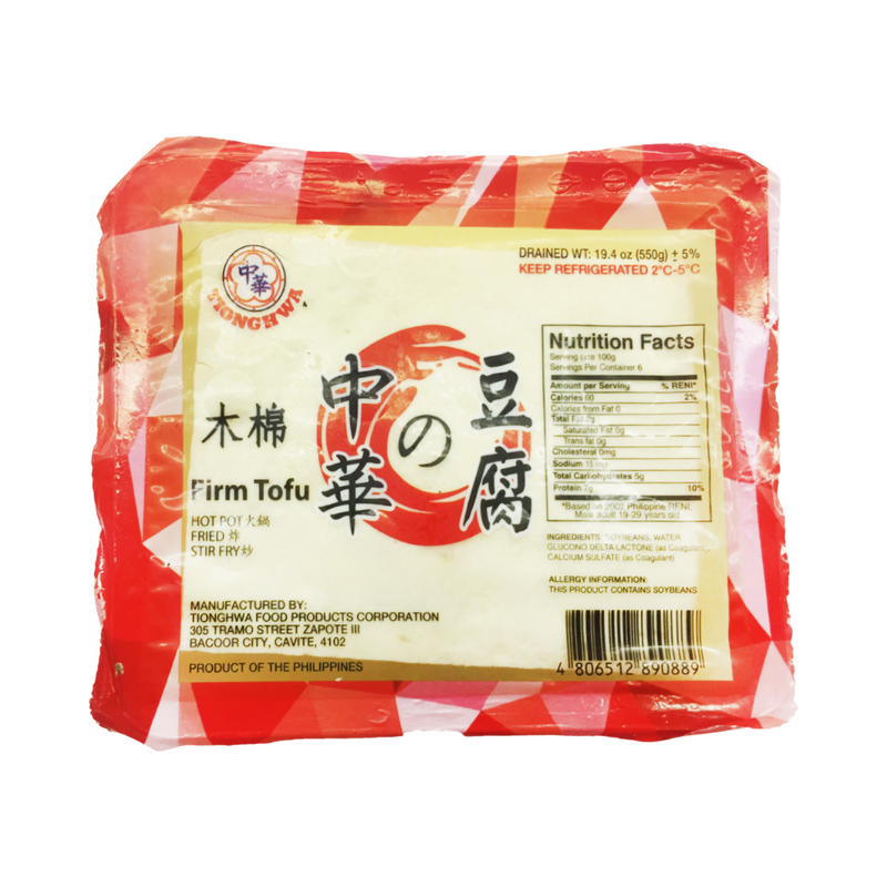 Tionghwa Tofu Thick Firm 550g