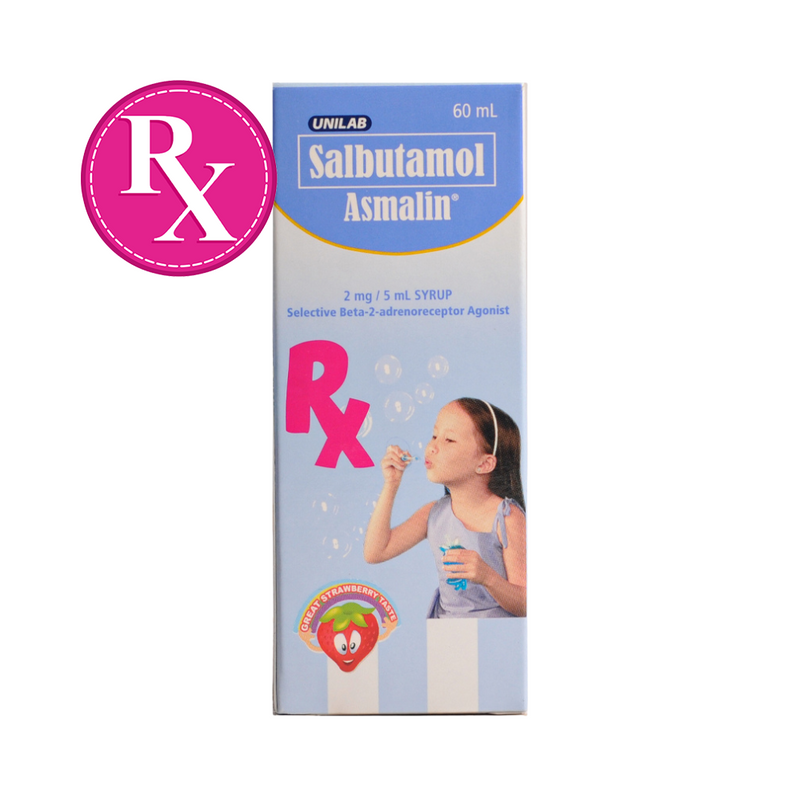 Asmalin Salbutamol 2mg/5ml Syrup 60ml