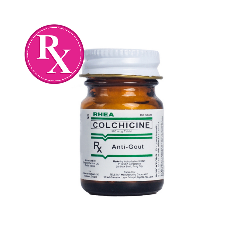 Rhea Colchicine Tablet 500mcg 1's
