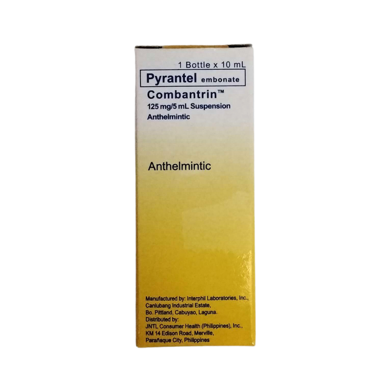 Combantrin 125mg/5ml Suspension 10ml