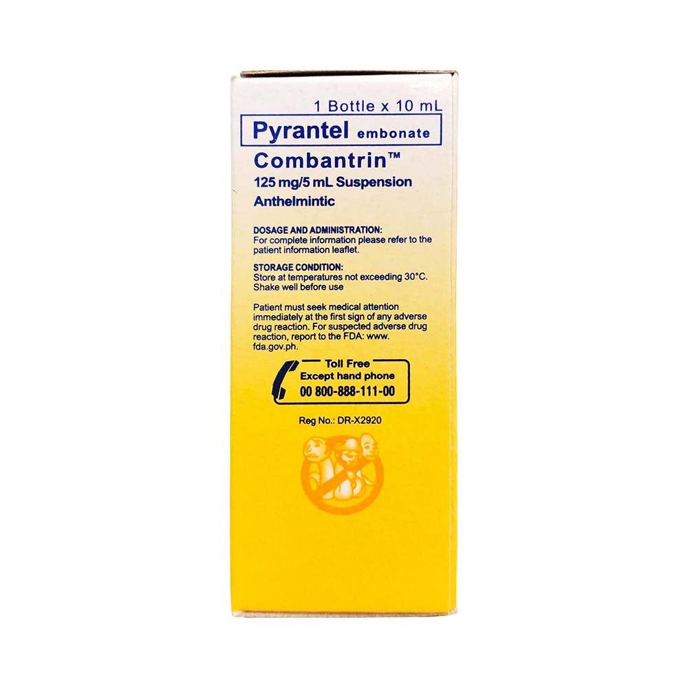 Combitrin Combantrin 125mg/5ml Suspension 10ml