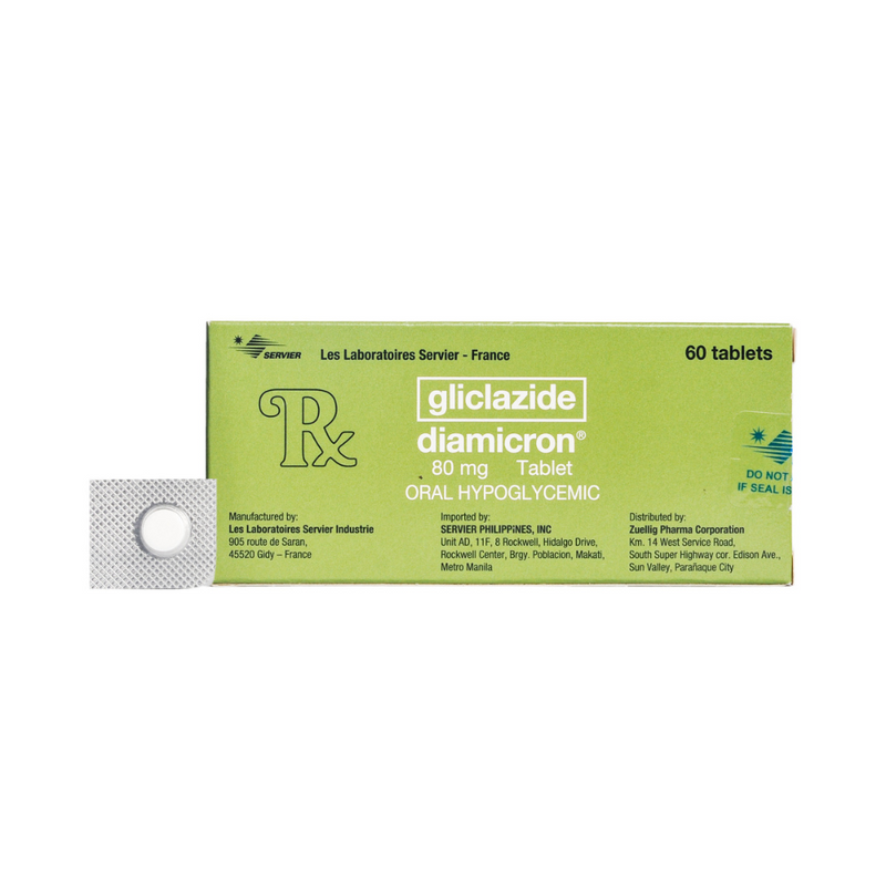 Diamicron Gliclazide 80mg Tablet By 1's