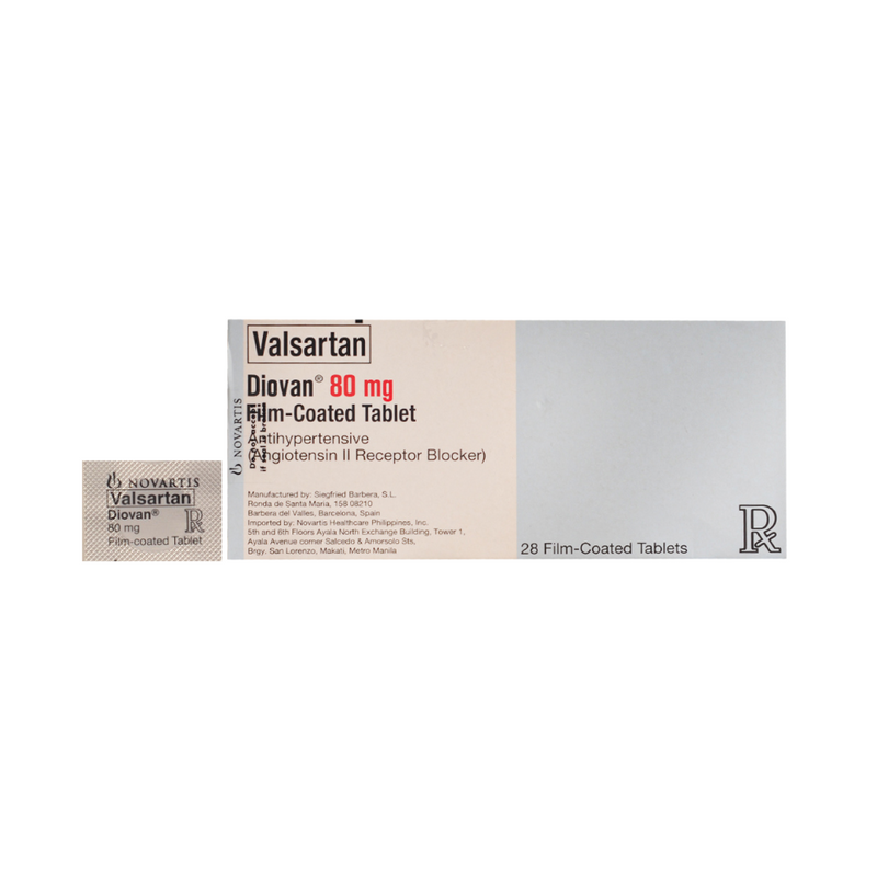 Diovan Valsartan 80mg Tablet By 1's