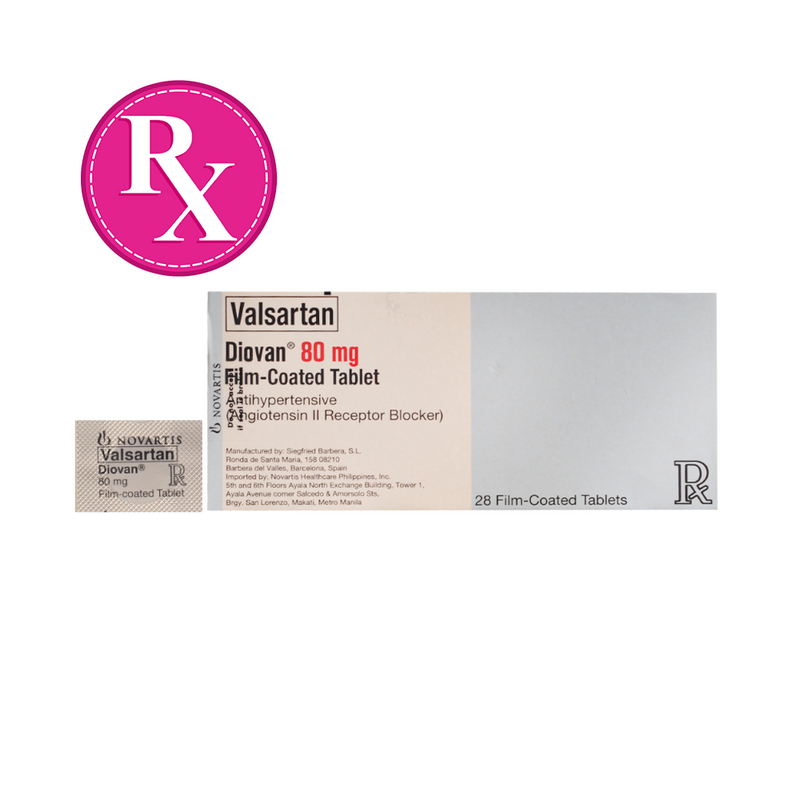 Diovan Valsartan 80mg Tablet By 1's