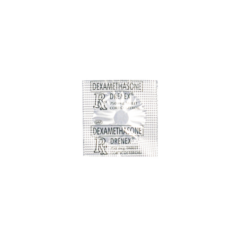 Drenex Dexamethasone 750mcg Tablet By 1's