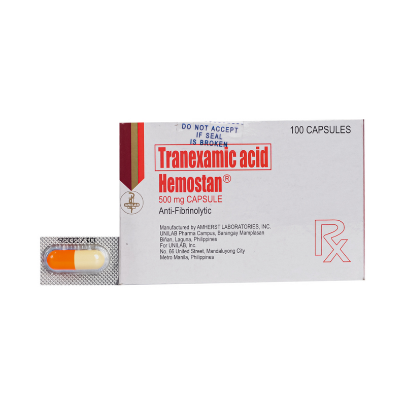Hemostan Tranexamic Acid 500mg Capsule By 1's