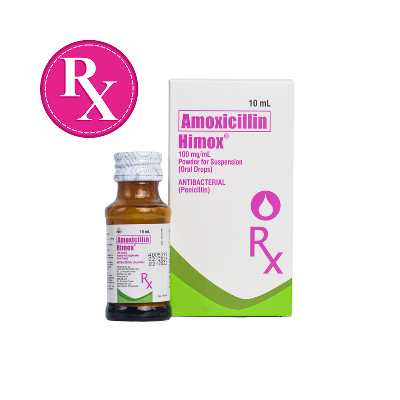 Himox Amoxicillin 100mg/ml Drops 10ml