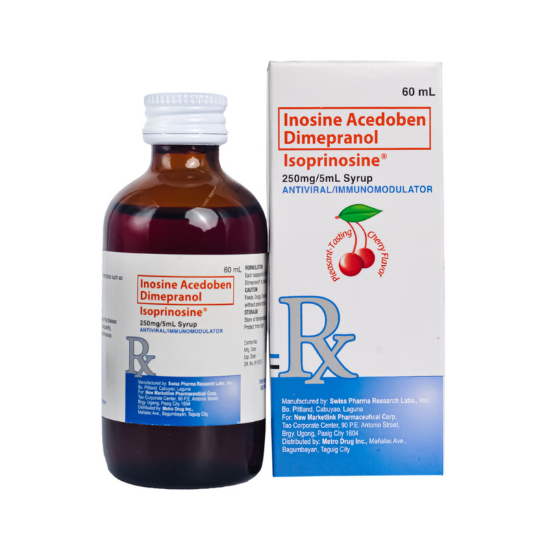 Isoprinosine Syrup 250mg 60ml