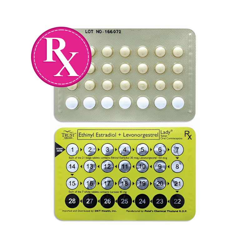 Lady 30mcg/150mcg Pills Tablets By 1's