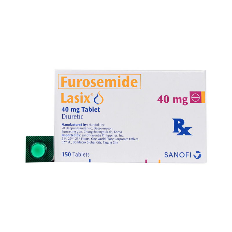 Lasix Furosemide 40mg Tablet By 1's