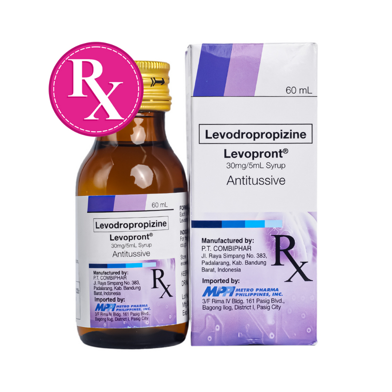 Levopront Syrup 30mg/5ml 60ml