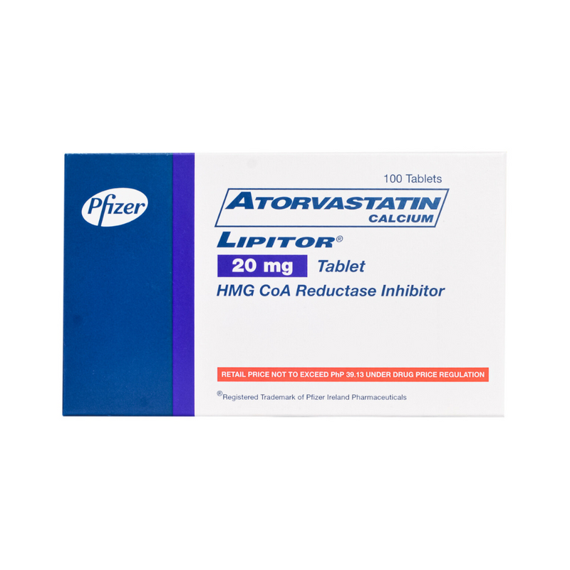 Lipitor Atorvastatin 20mg Tablet By 1's