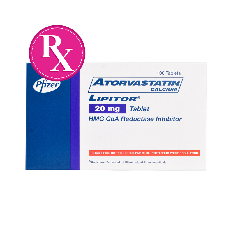 Lipitor Atorvastatin 20mg Tablet By 1's