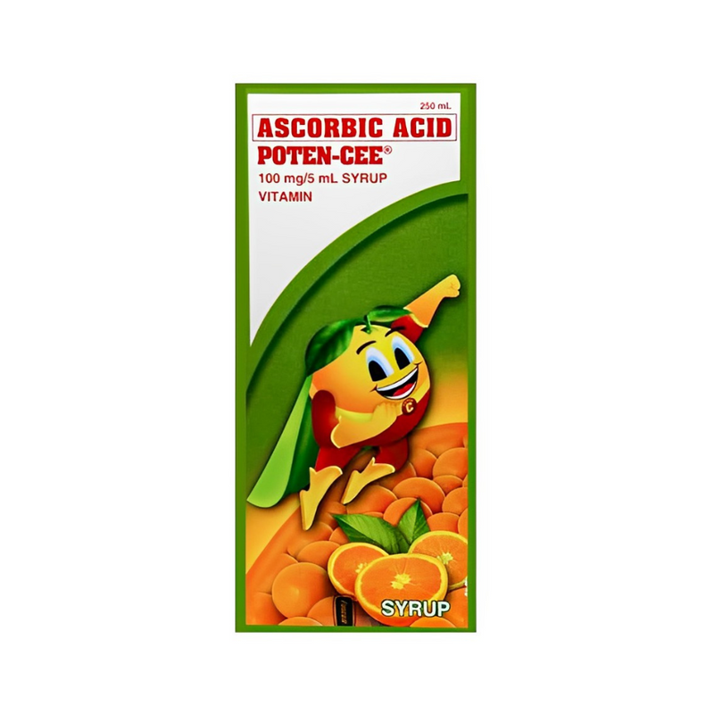 Poten-Cee Ascorbic Acid 100mg/5ml Syrup 250ml