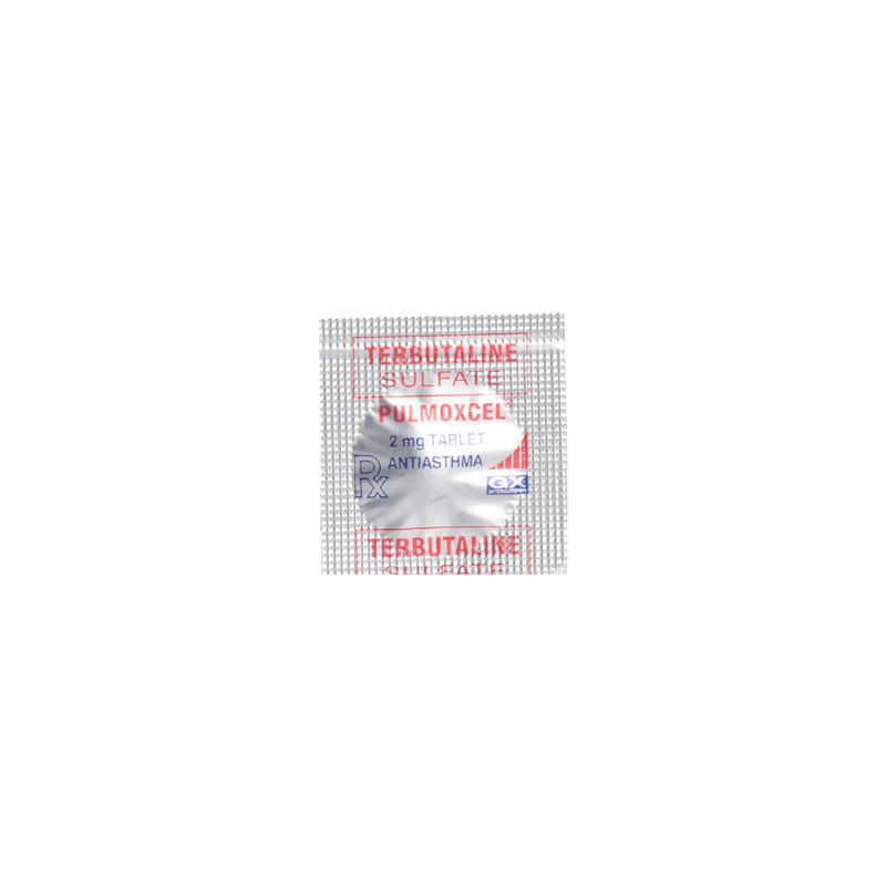 Pulmoxcel Terbutaline Sulfate 2mg Tablet By 1's