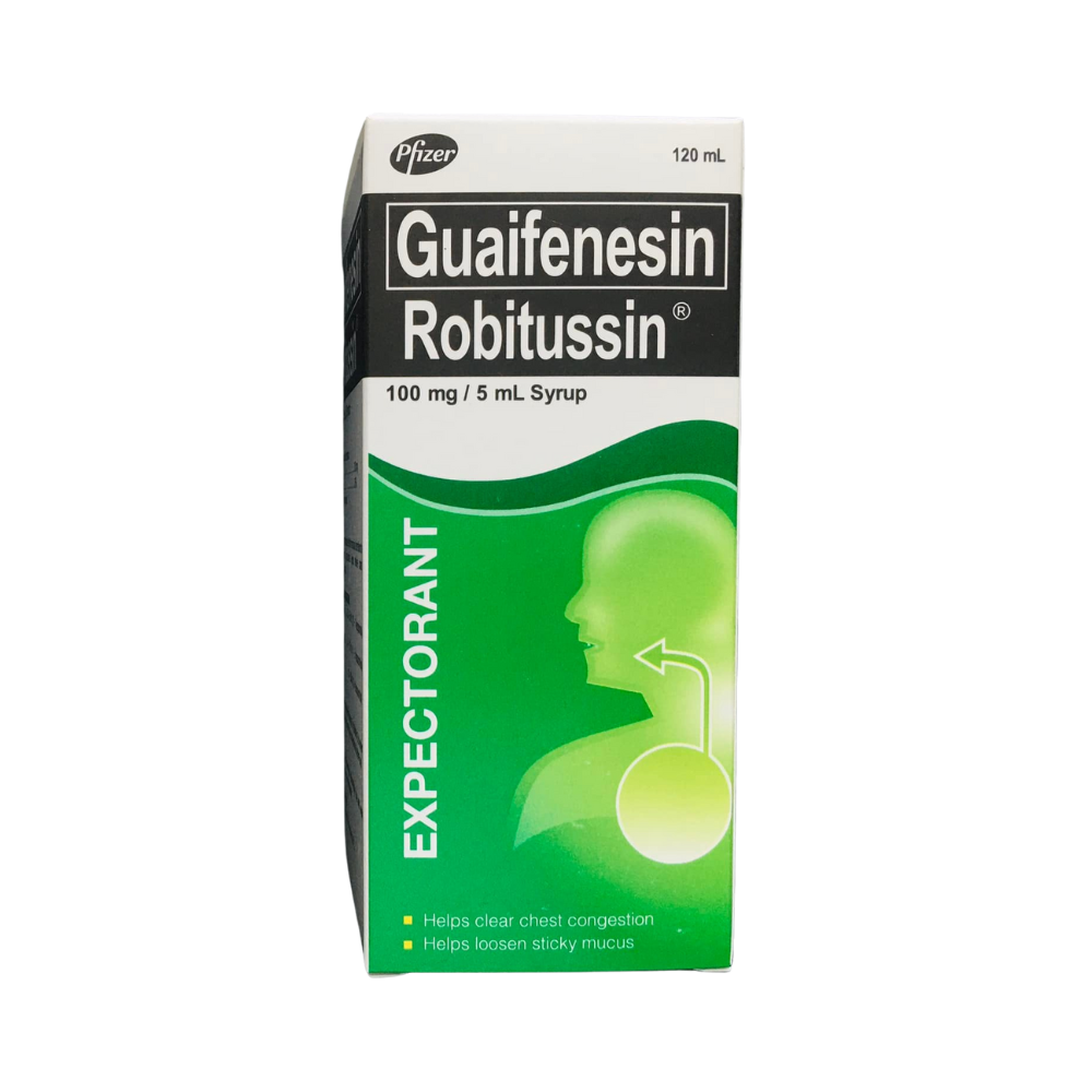 Robitussin Expectorant 100mg/5ml Syrup 120ml