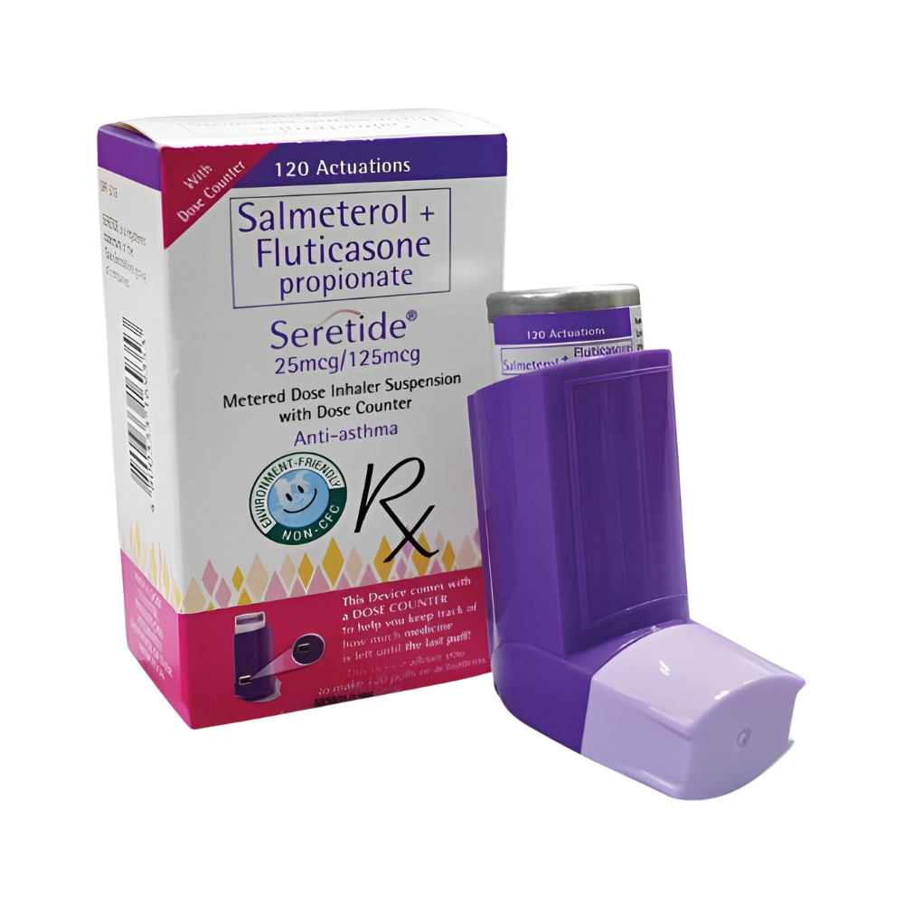 Seretide Inhaler 25mcg/125mcg Suspension 120 Doses