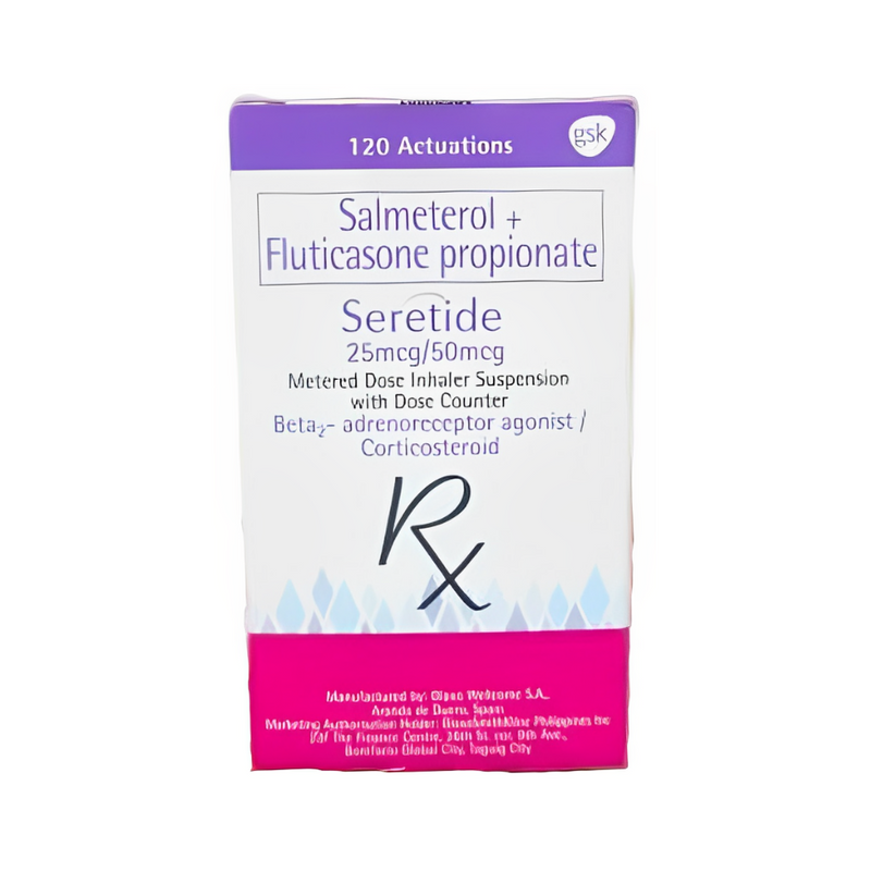 Seretide INH 25/50mcg 120 Dose