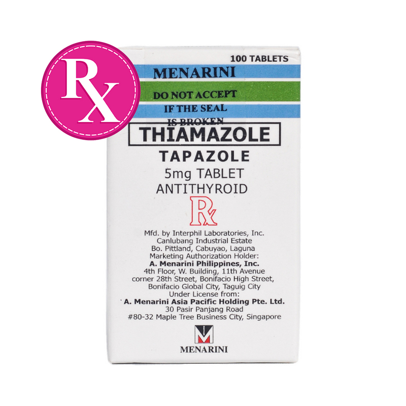 Tapazole Thiamazole 5mg Tablet By 1's