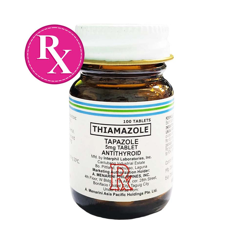 Tapazole Thiamazole 5mg Tablet By 1's