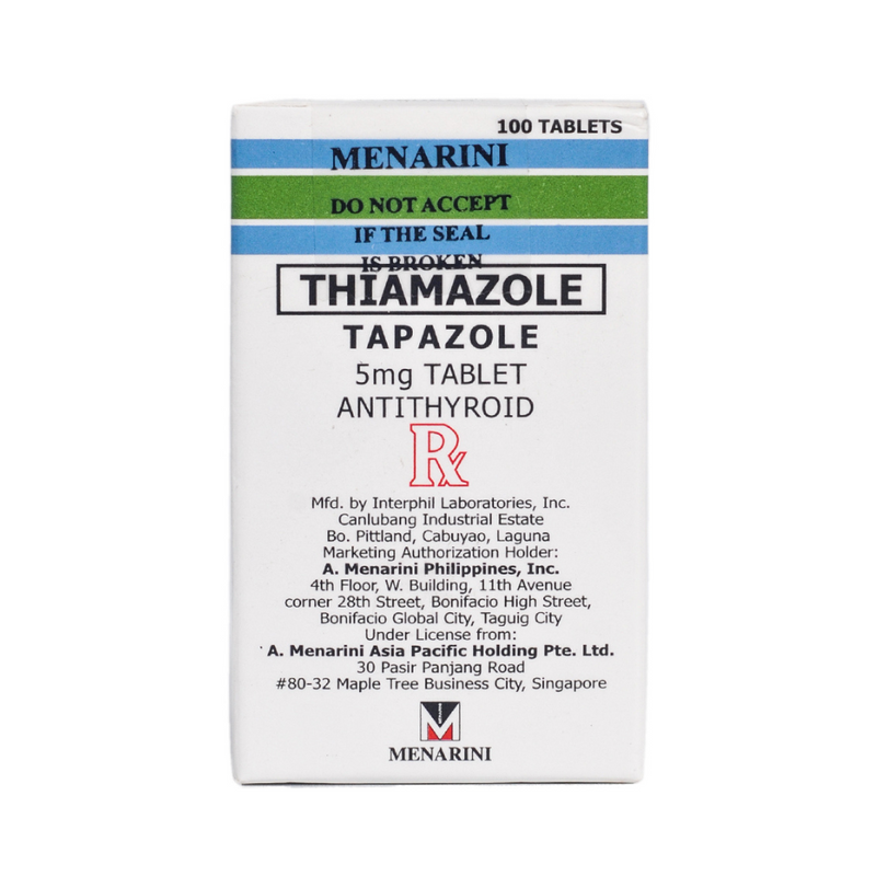 Tapazole Thiamazole 5mg Tablet By 1's