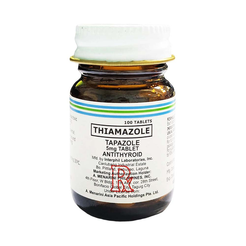Tapazole Thiamazole 5mg Tablet By 1's