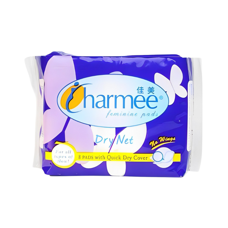 Charmee Feminine Pads All Flow Dry Net Without Wings 8 Pads